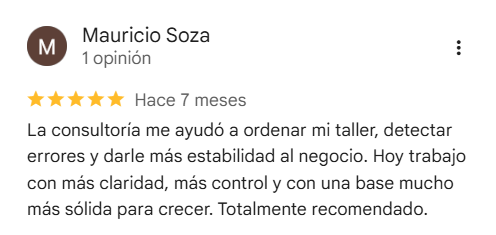 Resena de cliente 2